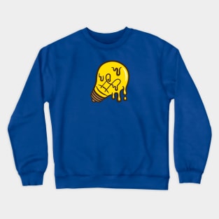 Sweet Idea - Light Bulb (Blue) Crewneck Sweatshirt